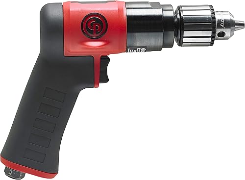 Chicago Pneumatic CP9285C - Taladro eléctrico de aire, taladro manual, herramientas eléctricas y mejoras del hogar, portabrocas con llave, mango de