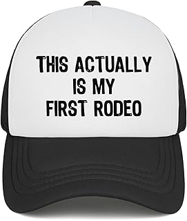 This Actually is My First Rodeo Hat for Men This Actually is My First Rodeo Trucker Hat This is Actually My First Rodeo Hat