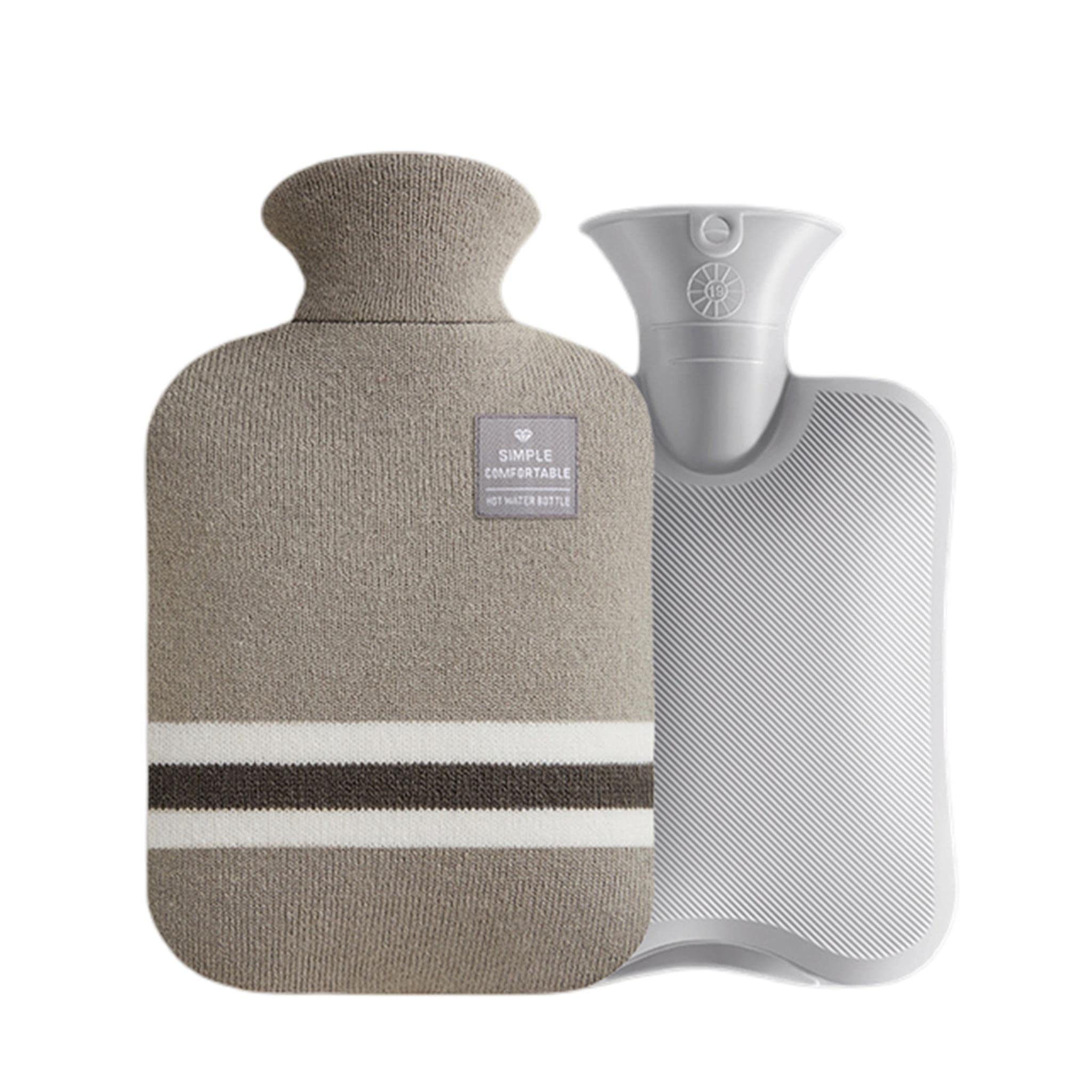 Bouillotte sac d'eau chaude hivernale pour des soirées cocooning et des nuits douces