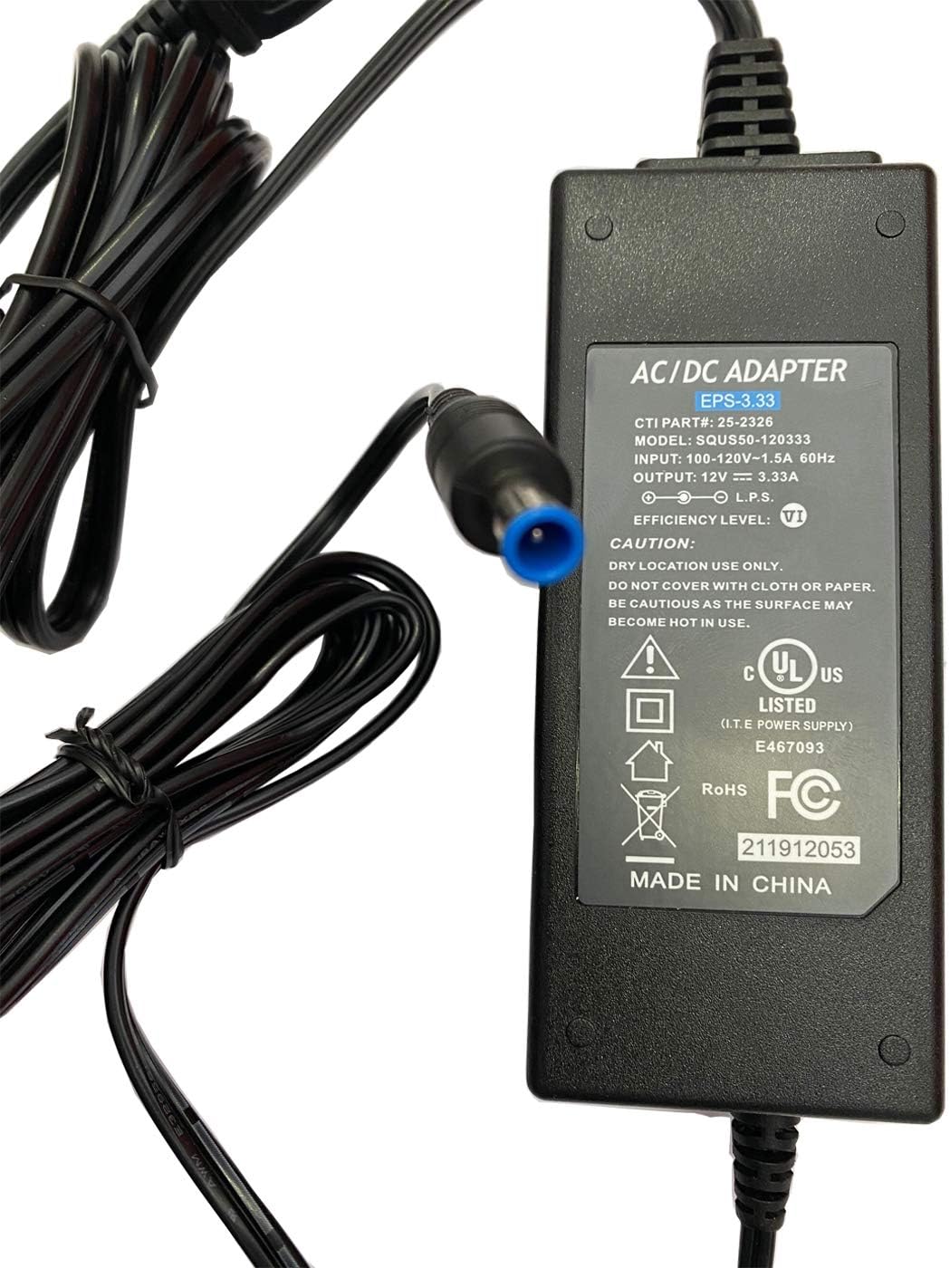 UpBright New 12V AC/DC Adapter Compatible with LG Flatron E2250T-SN E2250V E2250V-SN E2350W DSA-36W-12 1 24 DEE Van LED LCD HD TV HDTV Monitor DSA-36W12 DSA36W-12 DSA36W12 12VDC Power Supply Cord