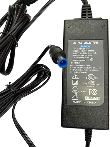UpBright Nuevo adaptador de 12 V CACC compatible con Samsung SAD03612A-UV SAD4212N BD-P4600 BDP4600 1080p Blu-ray BluRay Disc DVD Player 12 V 12.0 V