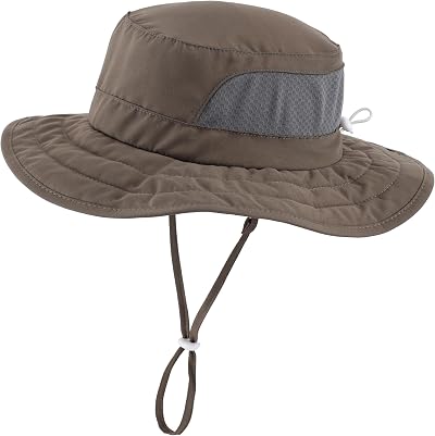 Connectyle Kids Foldable Wide Brim Sun Hat UPF 50+ Sun Protection Bucket Hats Breathable Summer Beach Hat for Boys Girls