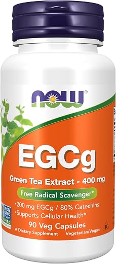 Now EGCg GreenTea Ext 400mg (EGCg 200mg) 90vcap