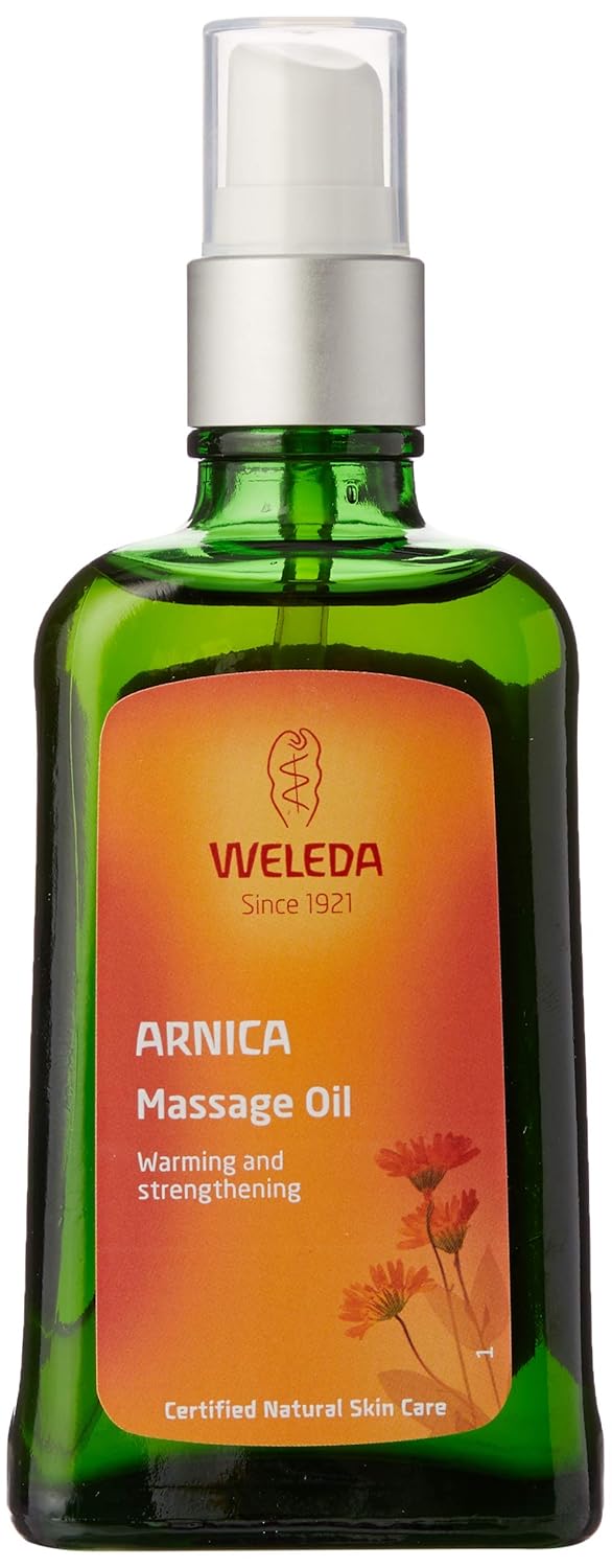 Weleda Arnica Massage Oil 3.4 Fl Oz Body Oils Health