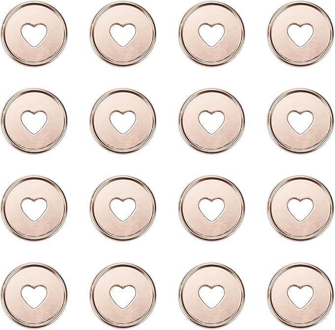 Amazon.com: Nicerity Rose Gold Plastic Expansion Discs Discbound ...