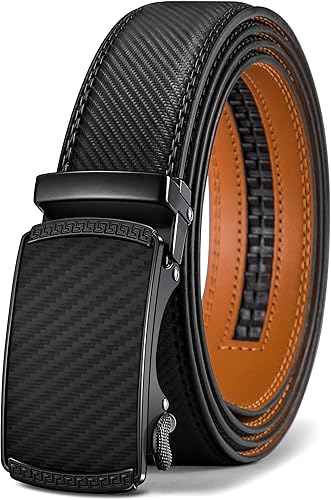 BULLIANT Men&#39;s Belt,Slide Ratchet Belt For Gift Men Dress Pant Shirt Oxfords,Trim To Fit