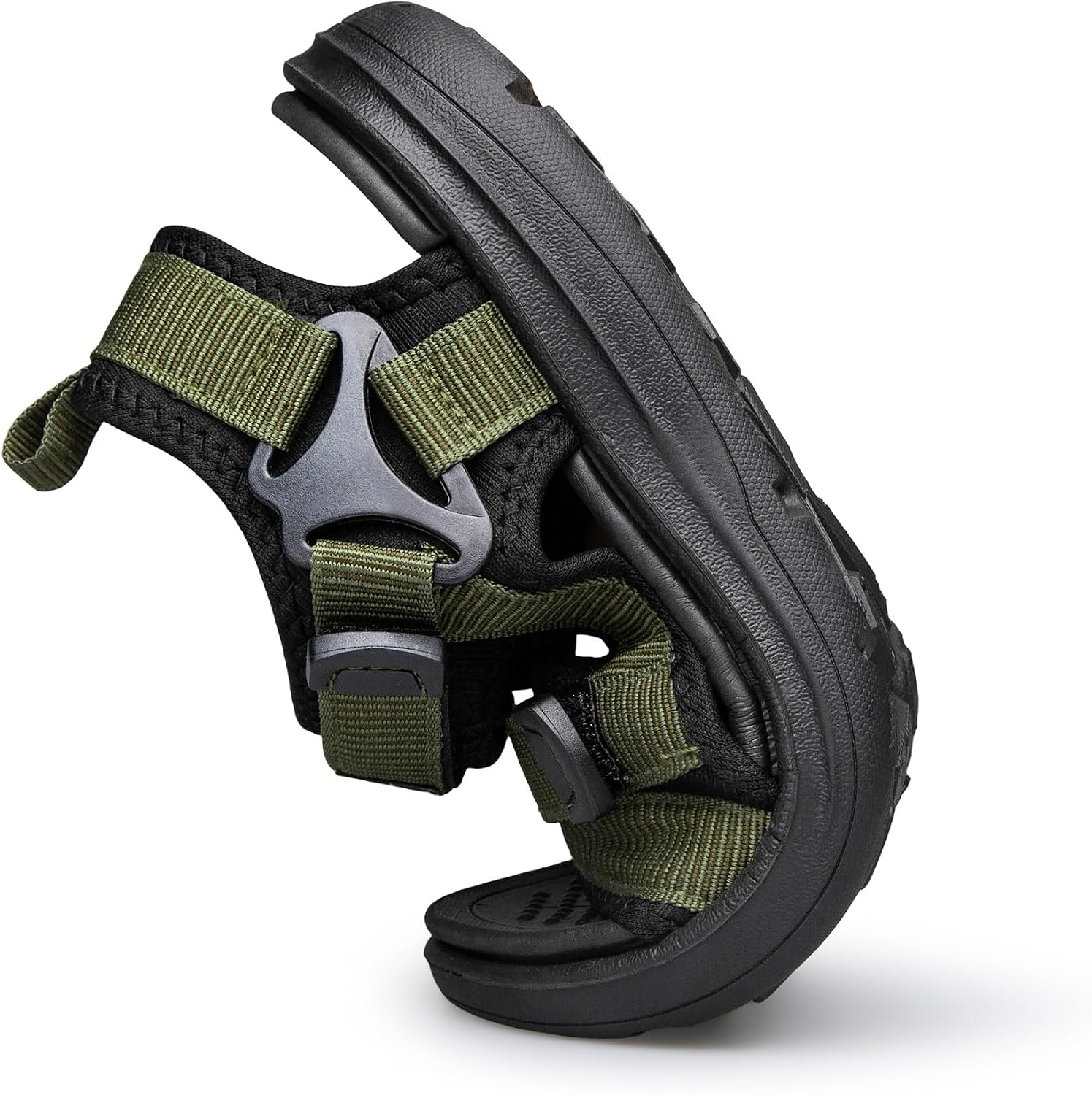 Boys' Open-Toe Athletic Sandals - Adjustable Straps, Lightweight Non-Slip Summer Shoes for Little Big Kid Youth Boys