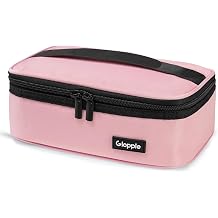 Gloppie Small Lunch Bag, Insulated Lunch Box for Adults & Kids, Pink