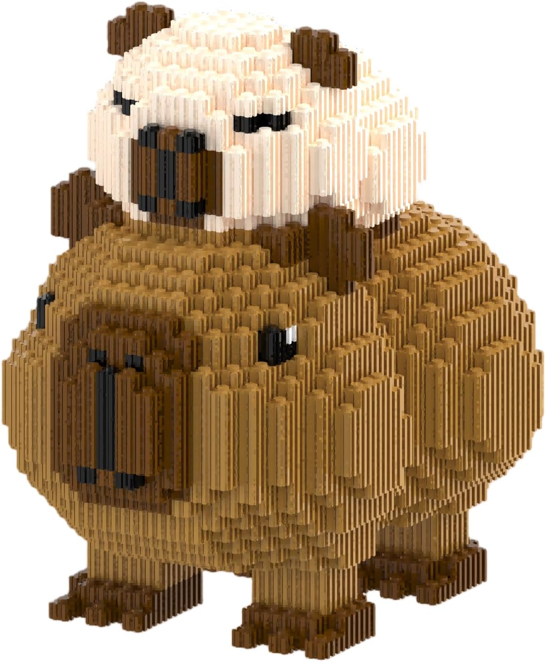 Capybara Building Blocks Set(7398), Mini Micro Blocks, Suitable for Adults