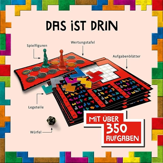Foto 3 de 6 de Kosmos Ubongo 683184 - Juego de Mesa para 2 Personas a Partir de 8 años, Juego Familiar, Regalo para niños…