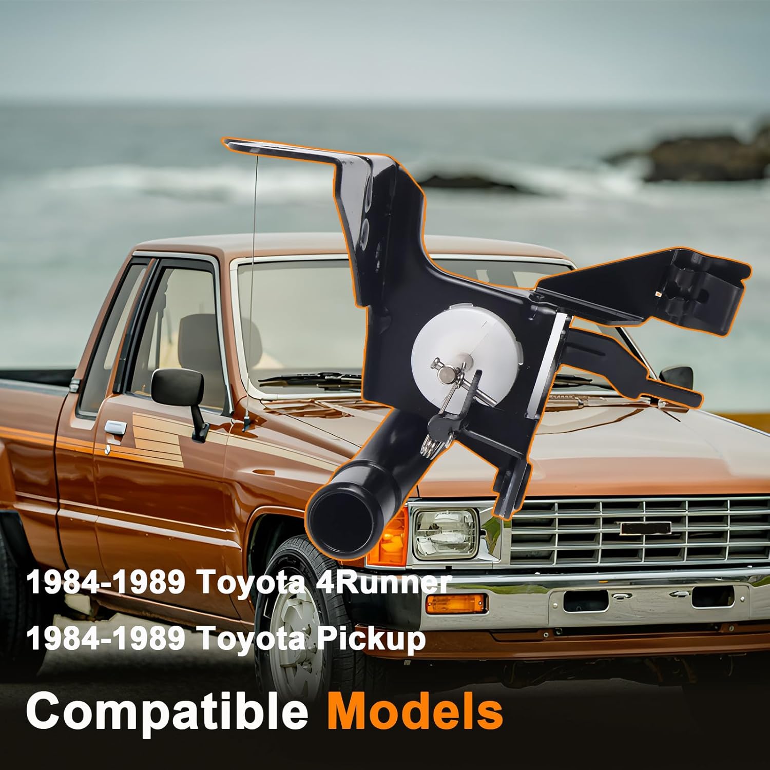 87240-89117 8724089117 Heater Control Valve Assembly Compatible with Toyota 4Runner Pickup 1984-1989