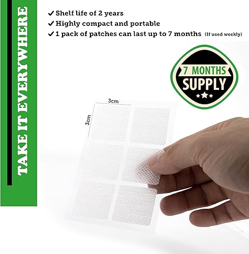 Miniatura 4 de OmniCo - Parches de aceite de semilla de cáñamo - prensado en frío de plantas de cannabis sativa - Paquete de 30