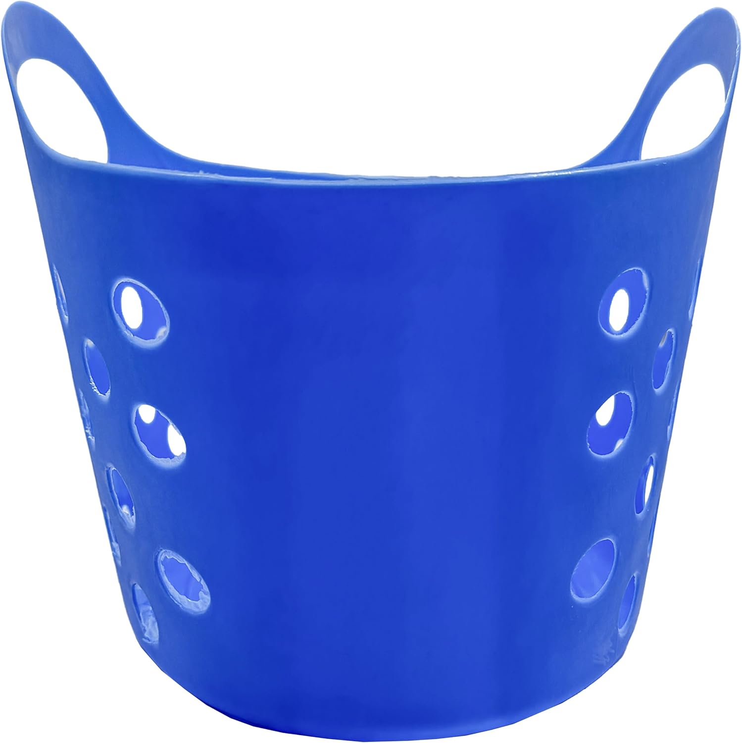 Plastic Shower Caddy Tote with Handle, Flexible Perforated Storage Basket Organizer for Bathroom, Pantry, (8)