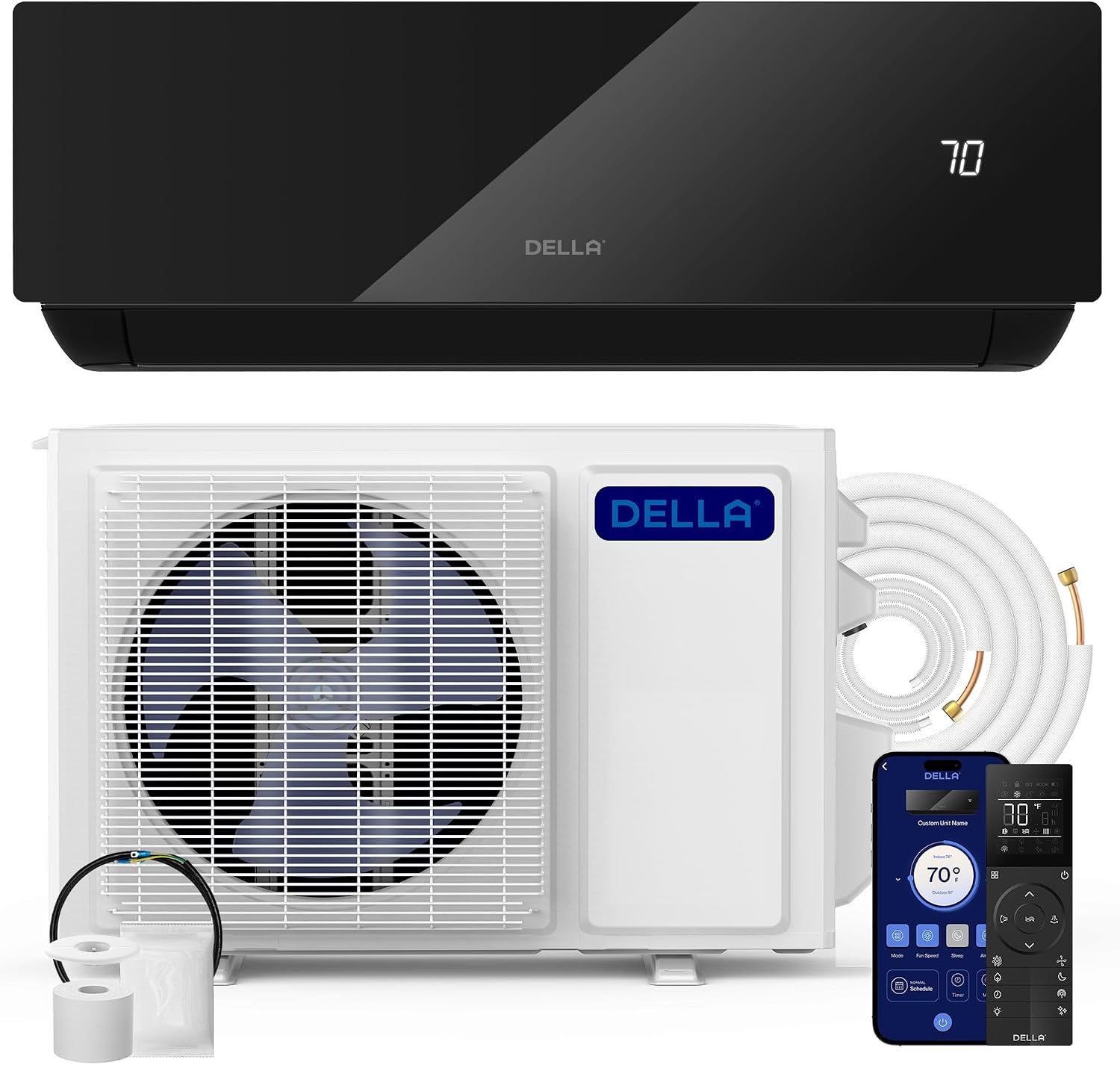 DELLA Umbra Series 12,000 BTU Mini Split