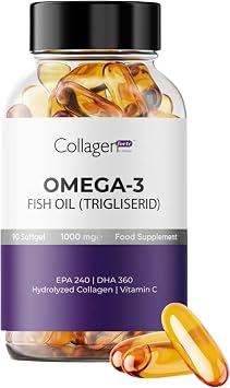 Collagen Forte Platinum Omega-3 Premium Fish Oil 90 Softgel X 1000mg, Bal k Ya , Hidrolize Kolajen & C Vitamini