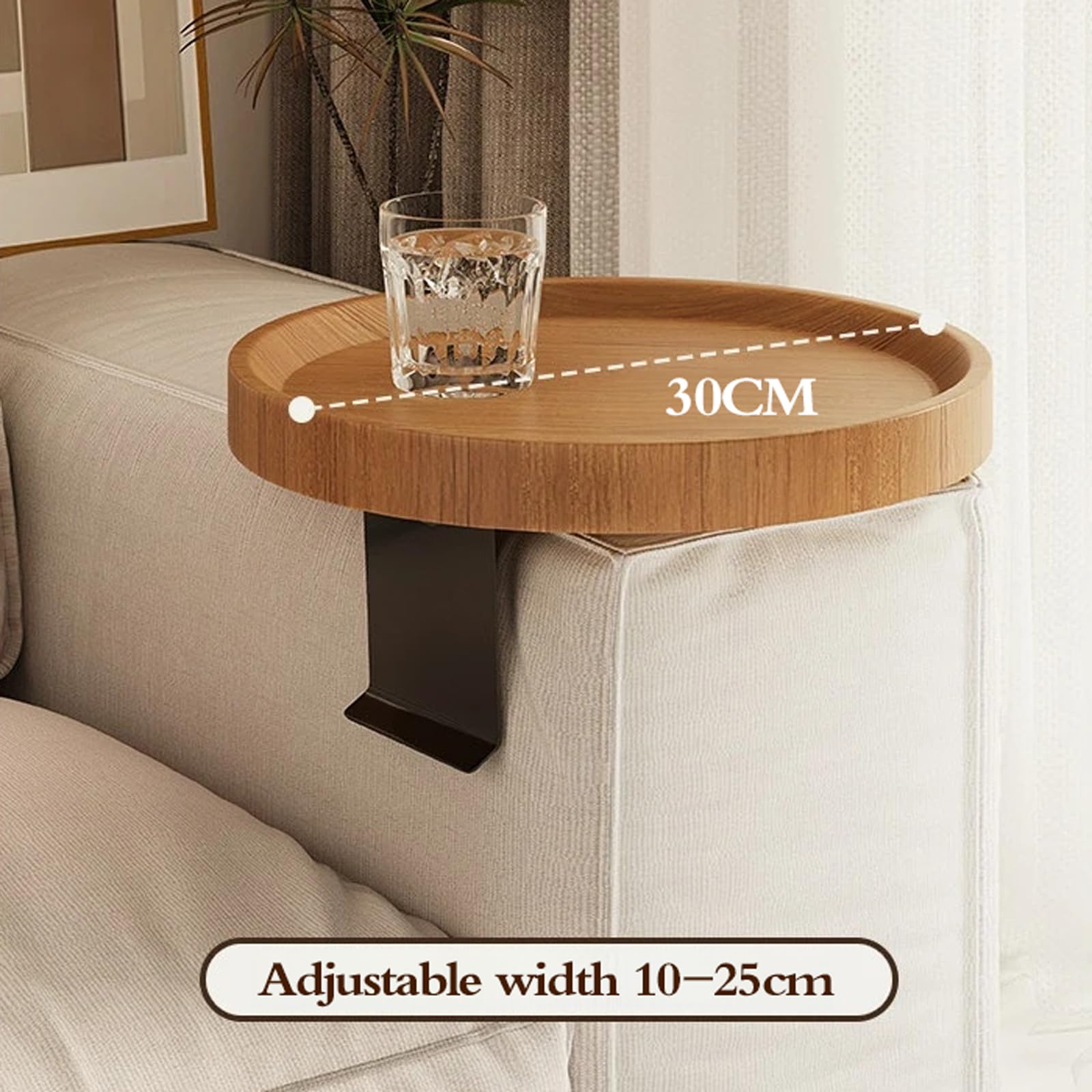 Bandeja para Reposabrazos para Sofá Flexible,Bandeja Brazo Sofa Antideslizante,Bandeja para reposabrazos de sofá,Ahorra Espacio,Fácil de Limpiar,para Aperitivos,teléfono,Bebidas