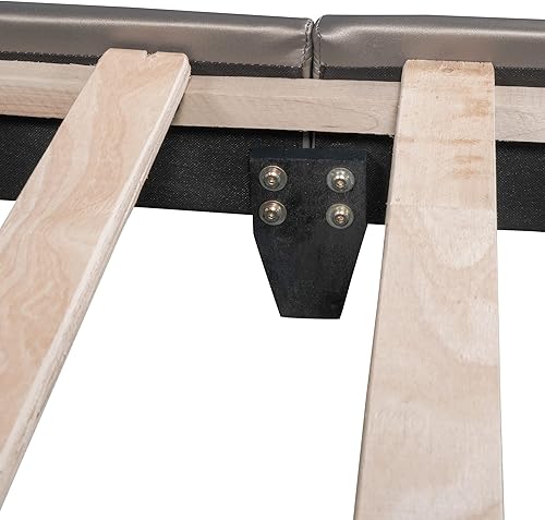 Miniatura 179 de Quarte Bonita cama de princesa tapizada de tamaño matrimonial con cabecero de corona, no requiere somier Beige/orejas de dibujos