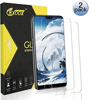CRXOOX Protector Pantalla para Huawei P20 Pro, 2-Unidades, 9H Dureza, Alta Definicion, Anti-petr?leo, Anti-Burbuja, 0.33mm, 2.5D Round Edge