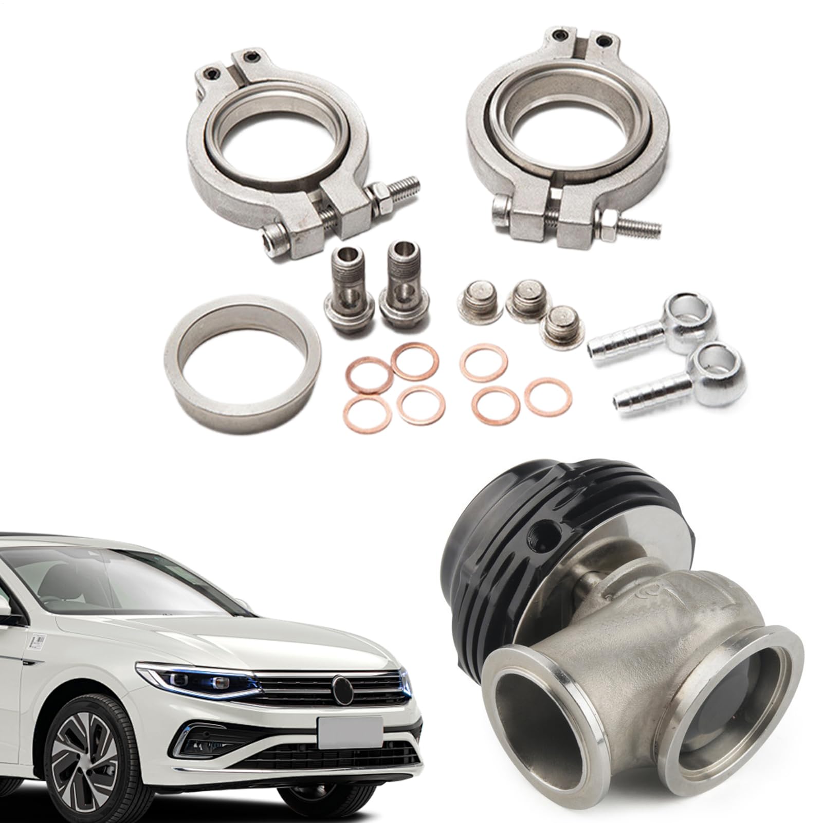 Blow Off Valve for Turbo, 38 mm wielokrotnego użytku zewnętrzny wastegate