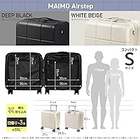[MAIMO] キャリーケース Sサイズ 機内持ち込み 日本メーカー 　ブラック Amazon | [MAIMO] スーツケース 機内持ち込み Sサイズ 日本