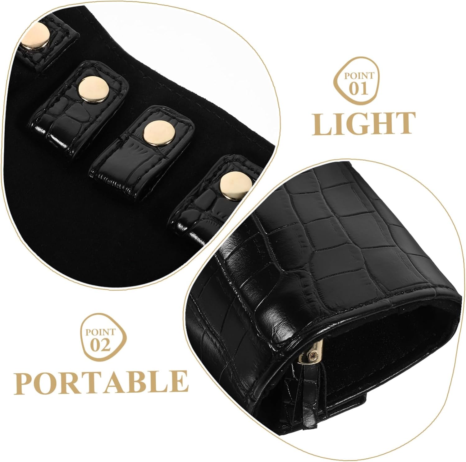 Roll Jewelry Box Jewelry Storage Pouch Jewelry Organizer Jewelry Storage Organizer Jewelry Bag Storage Bag Jewelry Container Flannel Jewelry Rack Multifunction Travel