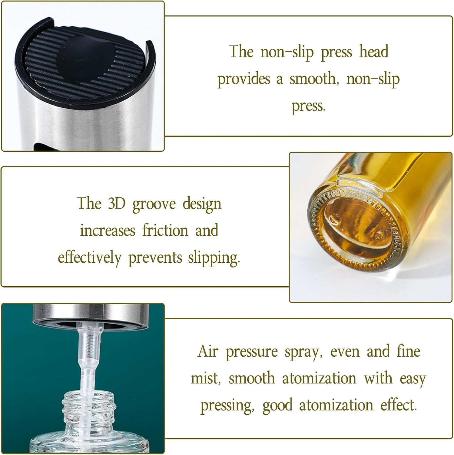 2 Pcs Oil Sprayer For Cooking,Olive Oil Sprayer