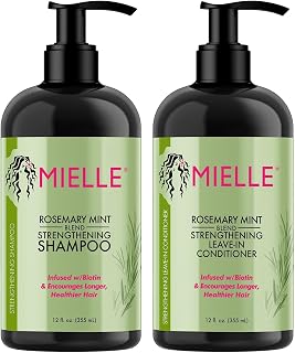 Mielle Bundle Rosemary Mint Strengthening Shampoo 355 ML & Rosemary Mint Strengthening Conditioner 355 ML Price In India