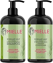 Mielle Bundle Rosemary Mint Strengthening Shampoo 355 ML & Rosemary Mint Strengthening Conditioner 355 ML
