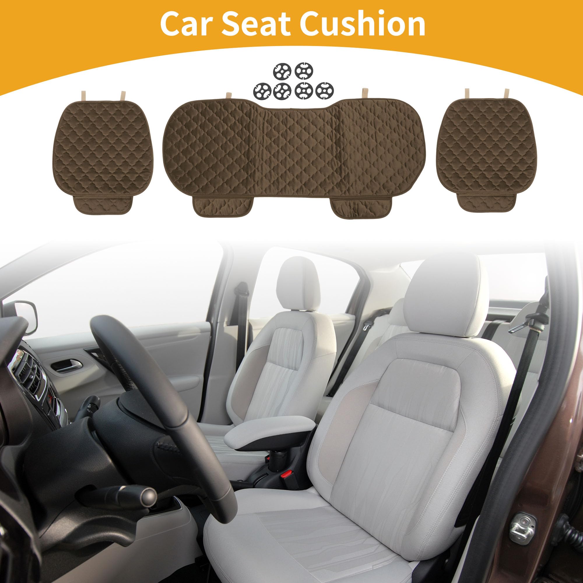 Cojín Universal para Asiento De Coche 1Pc Antideslizante
