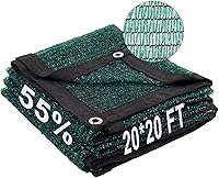 Vista 42 de LOVE STORY 6.5 x 6.5 pies, 40% de tela negra para sombra con ojales, malla de malla para jardín, cubierta de plantas, invernadero y patio