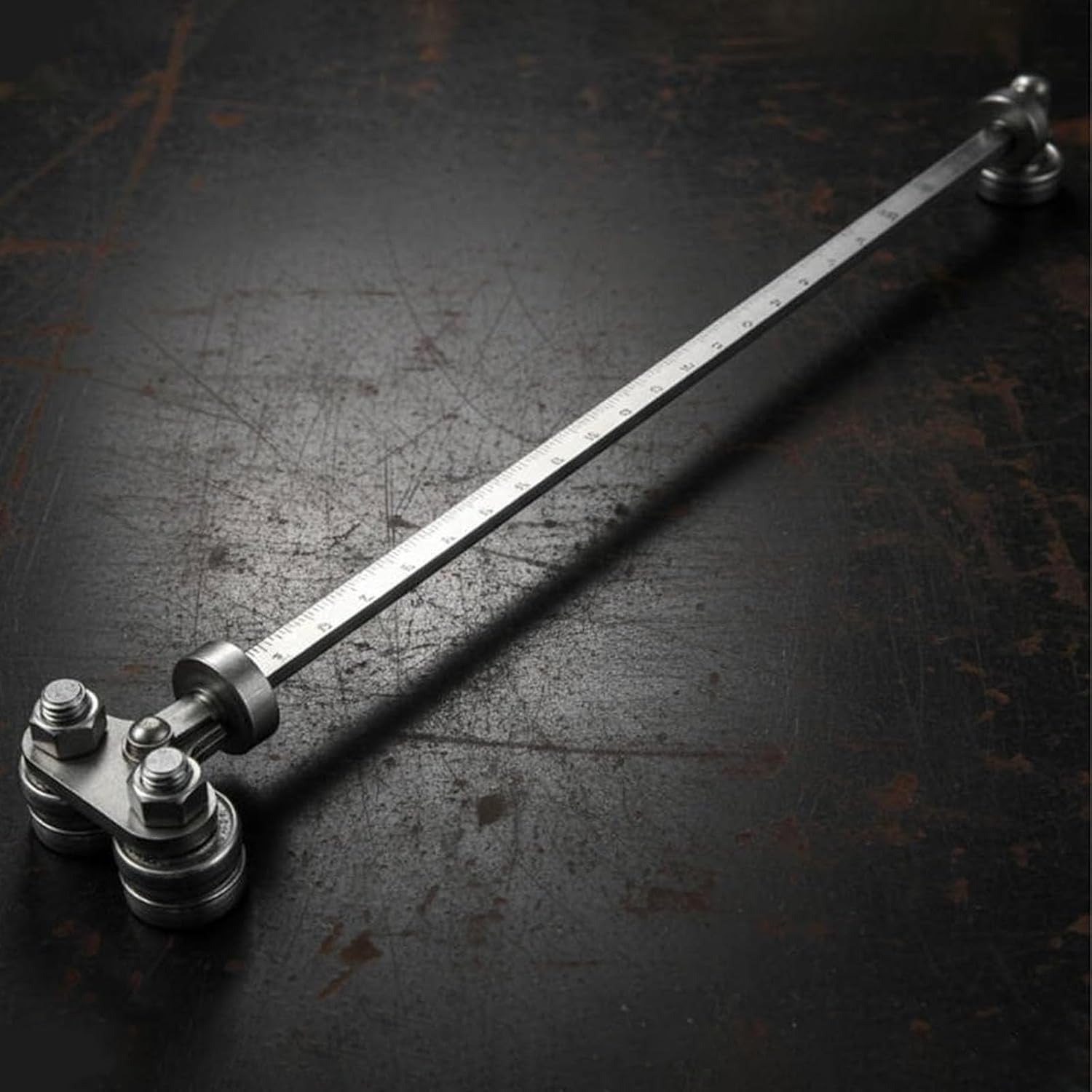Positioning Calipers for Precise Measurements & Easy Wood Cutting, Stainless Steel Precision Cutting Guide, Precision Cuttings Guide for Circular Saws (Four-axis 60cm)