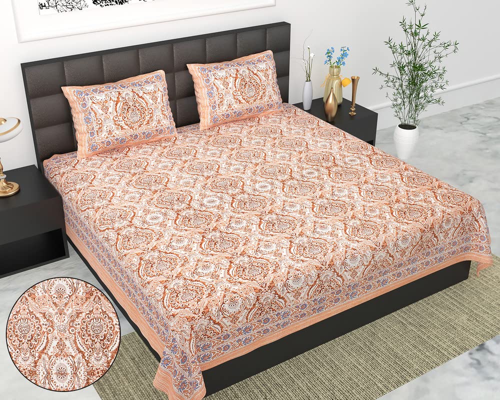 TEXERA by LAXMI Print Home Cotton Elegant Design Super King Size Flat