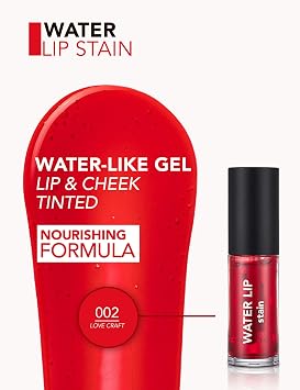 Water Lip Stain Su Bazlı & Kalıcı Dudak Renklendiricisi