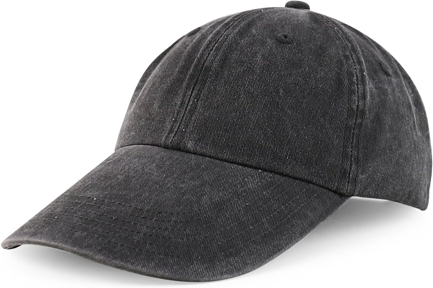 Armycrew XXL Oversize 4 Inch Long Bill Pigment Dyed Baseball Cap