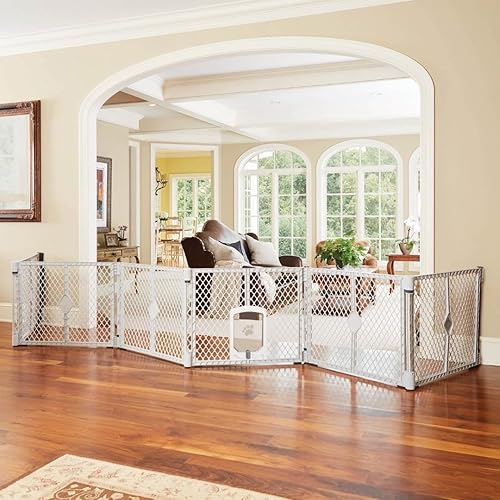 Vista 39 de MyPet Extensión de 2 paneles para paso de petyard: fabricado en Estados Unidos. Independiente. Aumenta el área de juego hasta 34 pies cuadrados