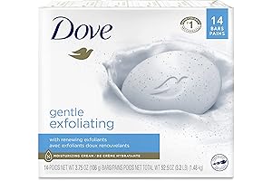 Dove Antibacterial Bar Soap 12 Pack With Mild Cleanser For Softer Smoother Skin