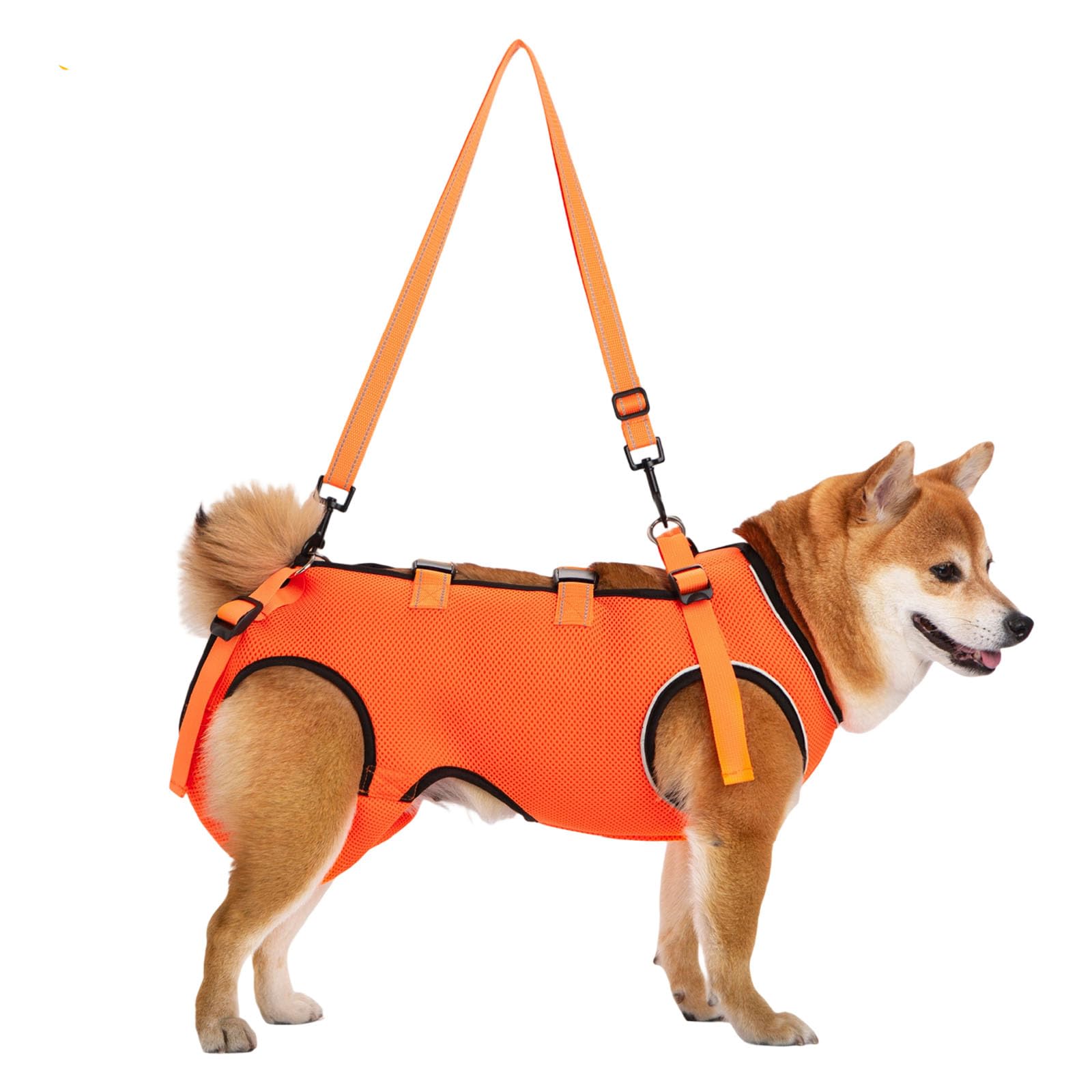 Xjdzineq Reflective Dog Harness Lift Slings for Disabled Pet with Adjustable Chest and Padding Disabled Device Adjustable Slings