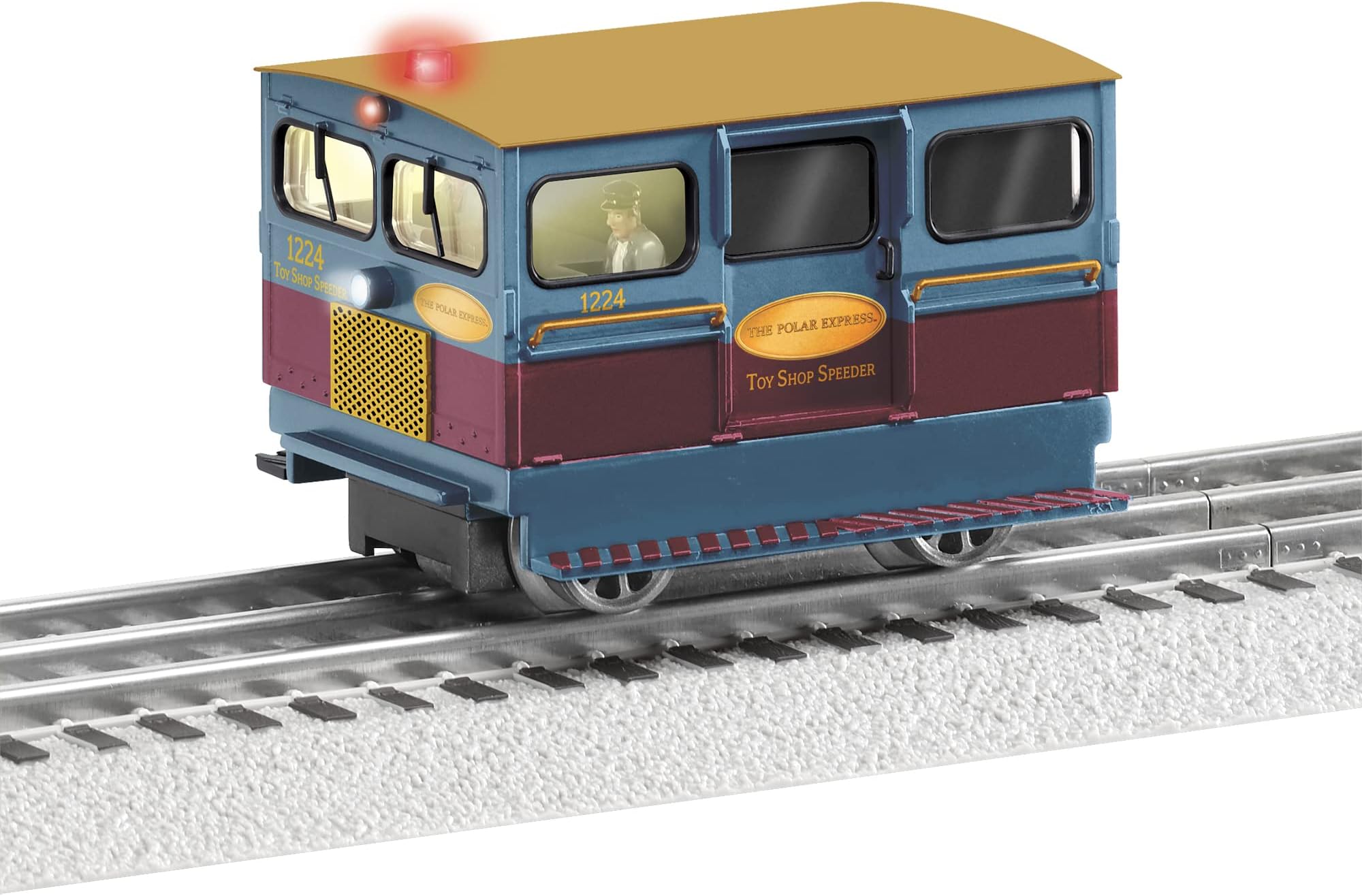 The Polar Express TMCC Speeder