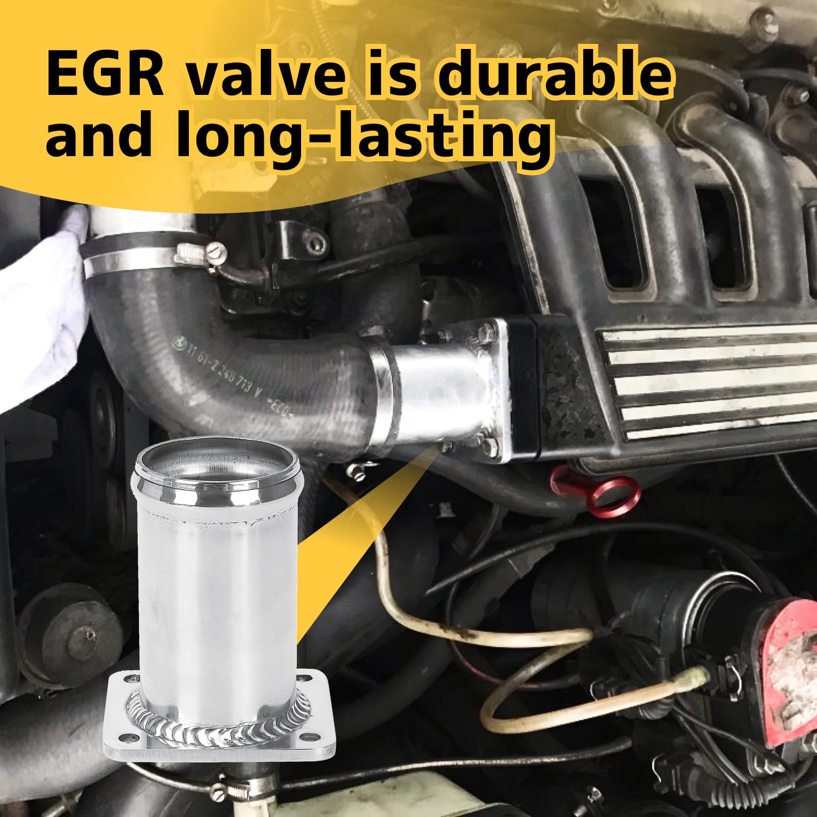 Kit Rimozione EGR Hugwish Per Motori Diesel BMW - M47, M57, Ecc.