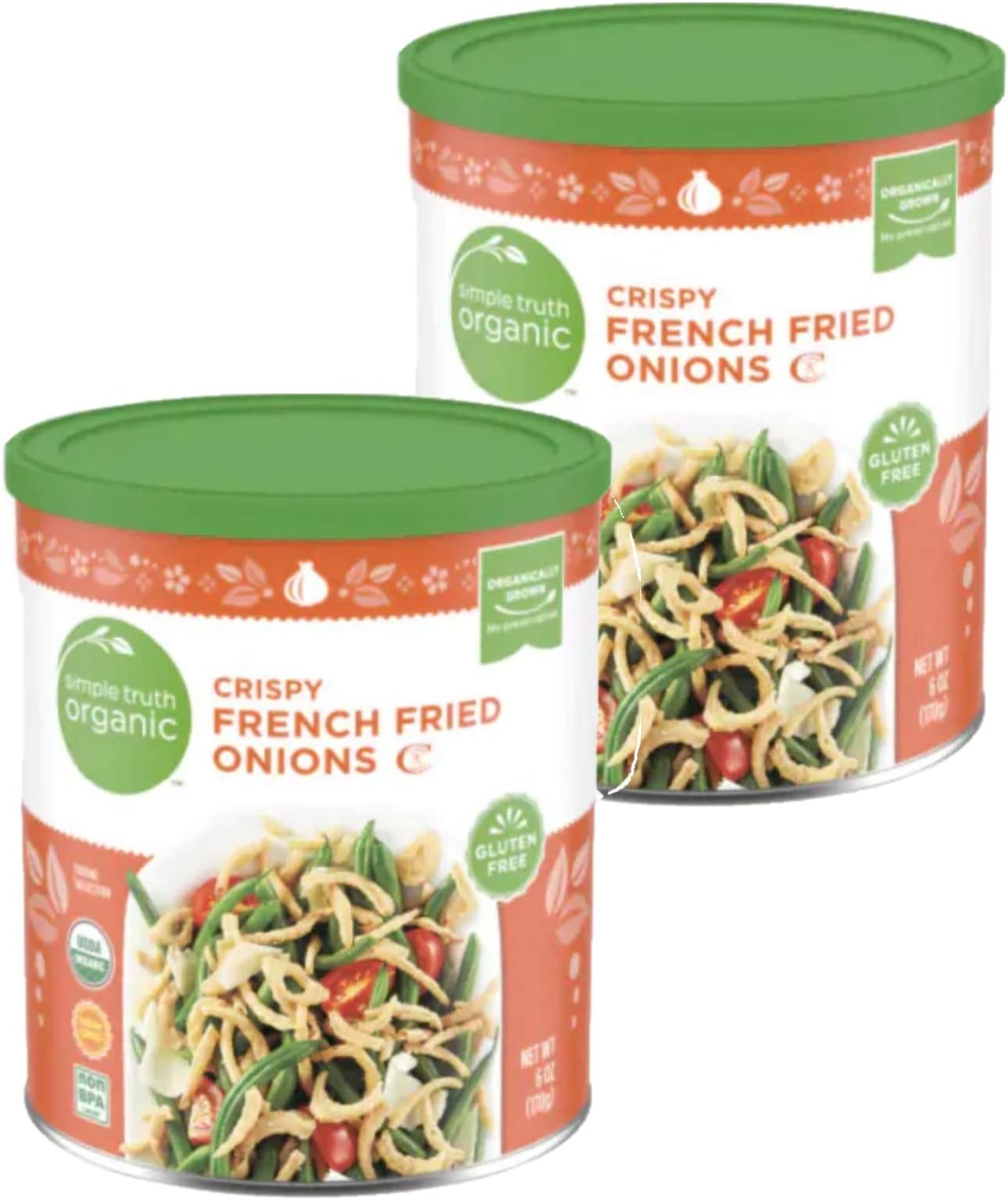 Crispy French Fried Onions, 6 oz (Pack of 2)