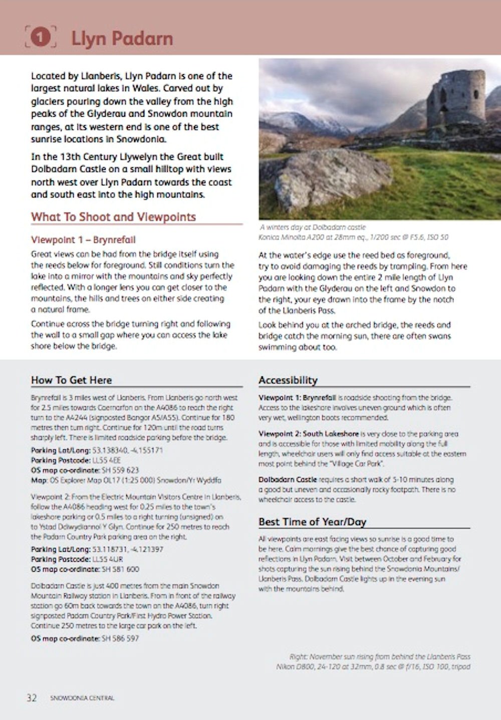 Photographing North Wales - a photo-location guidebook: Snowdonia, Anglesey, The Coast, Llyn Peninsula, Llangollen