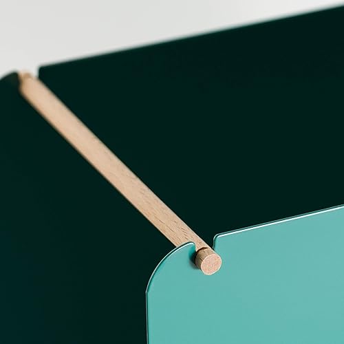 Miniatura 10 de U Brands Organizador de archivos colgante de metal, tamaño carta, accesorio de escritorio, colección Arc, gris