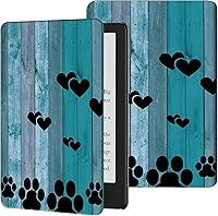 Vista 11 de Rossy Funda para Kindle de 10ª generación 2019, delgada, de piel sintética, ajustable, con encendido y apagado automático para Kindle de 10ª