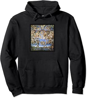 Michelangelo, The Last Judgement Pullover Hoodie