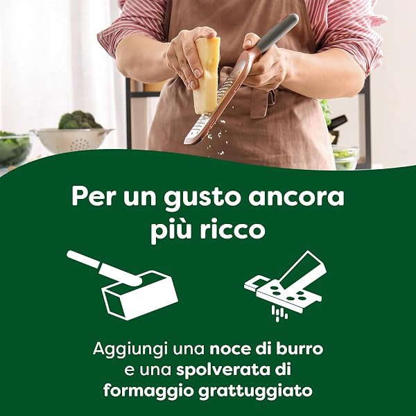 Knorr Risotto alla Zucca, Risotto Pronto con Ingredienti Naturali, 100% Riso Italiano e Chicci al Dente, Preparazione in Pentola o al Microonde, 175g, 2 Porzioni - 5