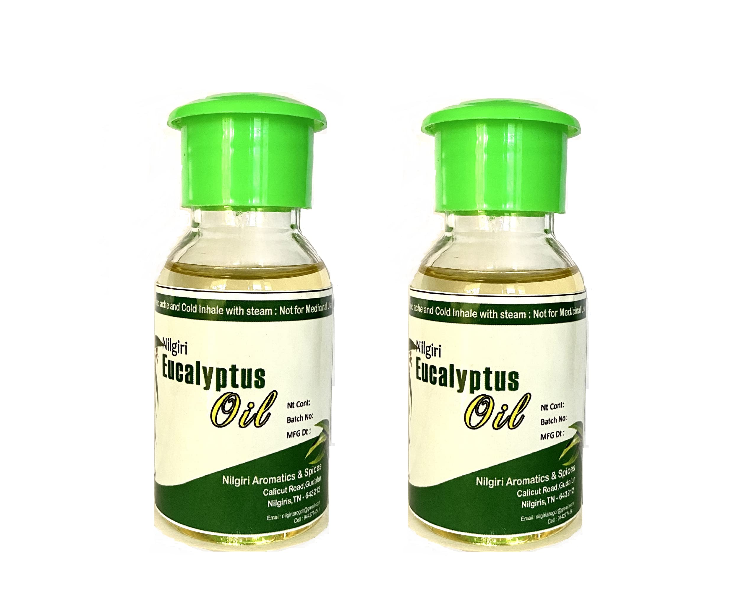 Premium Eucalyptus oil - 50 ml (Buy 1 Get 1)