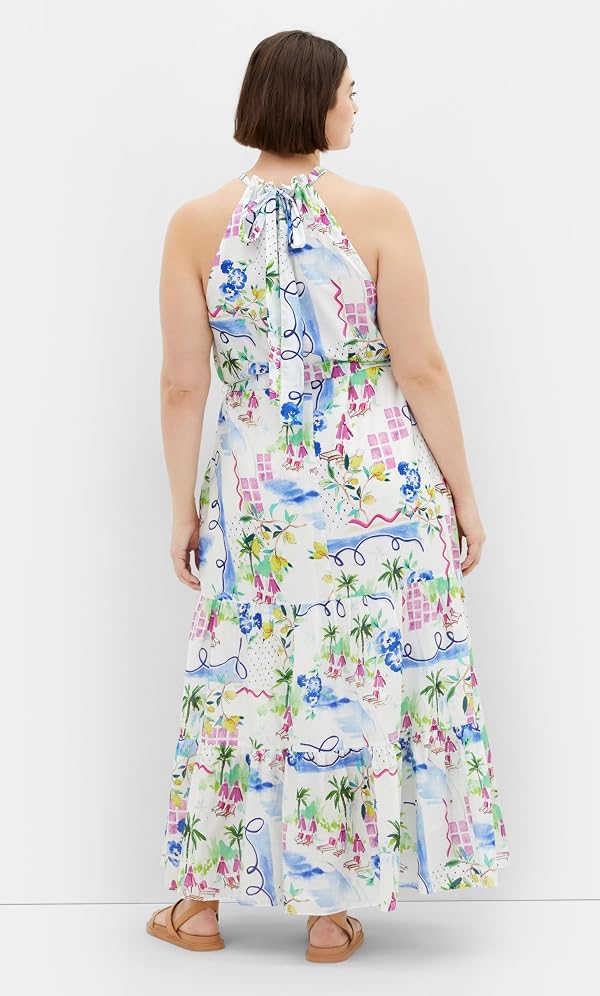 City Chic Women's Plus Size Island Breeze Maxi by City Chic - Used condition - Image 4