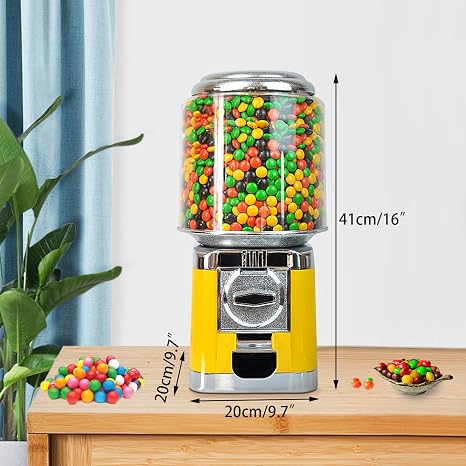 25-Cent Candy Gumball Machine Commercial Vending Machine Capsule Vending Machine Automatic Candy Dispenser Machine for Gaming Stores