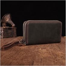 Men's Business Clutch Wallet Men's Zipper Wallet Long Clutch Bag Men's Handbag