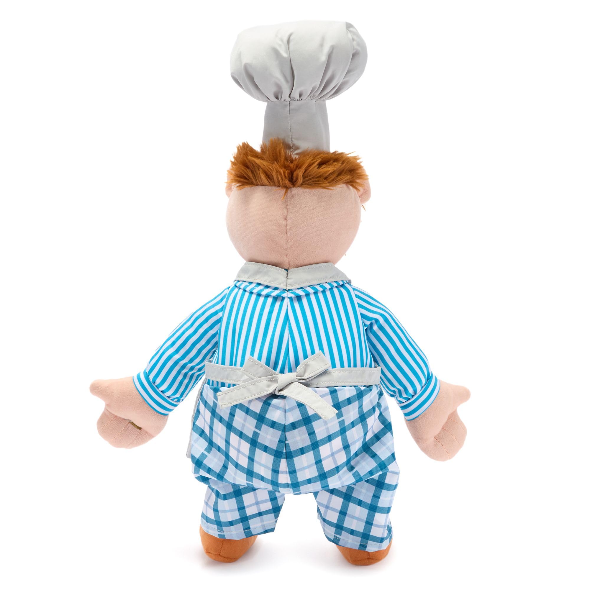 Disney Store Oficjalny szwedzki plusz szefa kuchni, 35 cm, pokaz muppetów, kolekcjonerskie, wypchane zwierzę, z haftowanymi funkcjami i szczegółową pluszową rzeźbą, zabawki Disneya dla fanów muppetów